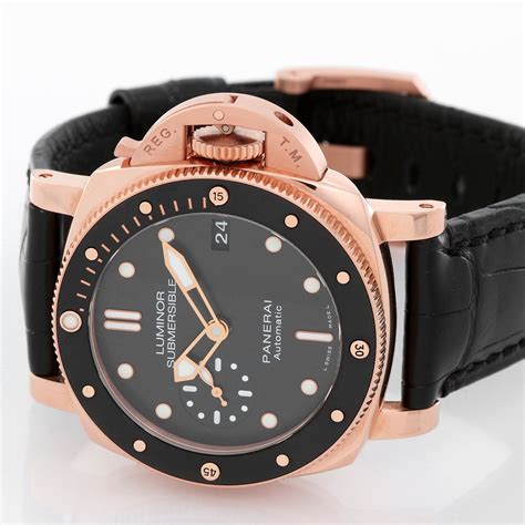 panerai submersible carbotech price|Panerai submersible 42mm rose gold.